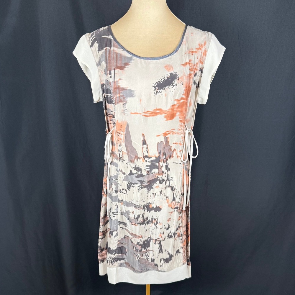 Nu Watercolor Print Dress Size